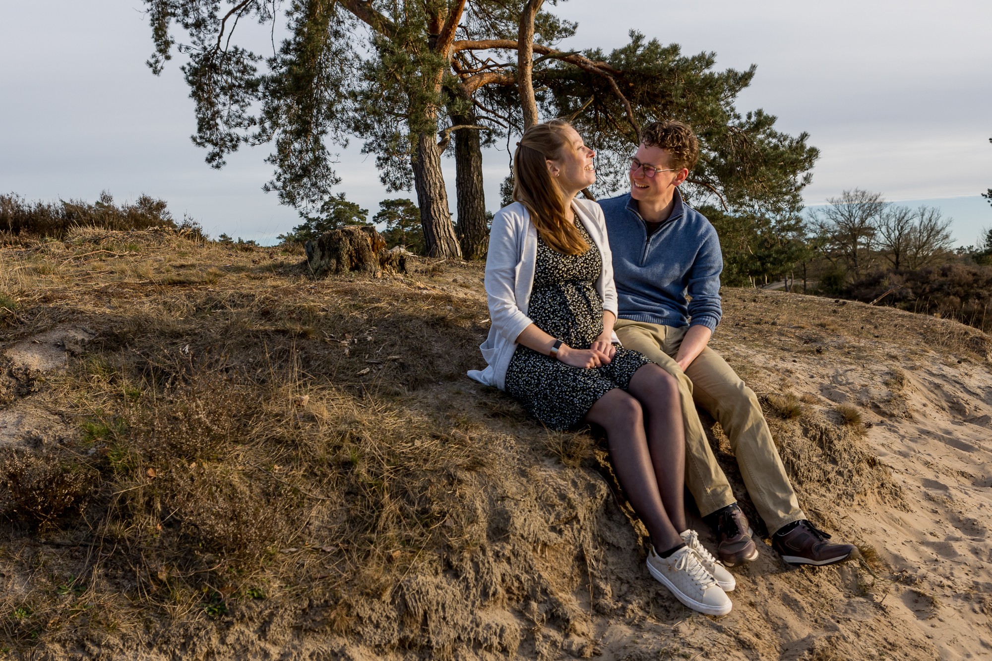 Zwangerschapreportage Soesterduinen