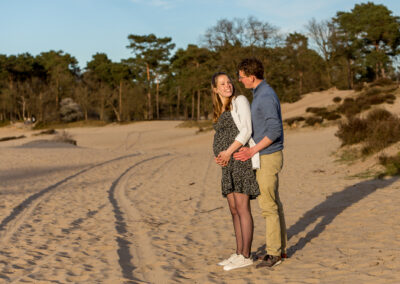 Zwangerschapreportage Soesterduinen