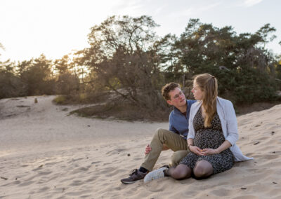 Zwangerschapreportage Soesterduinen