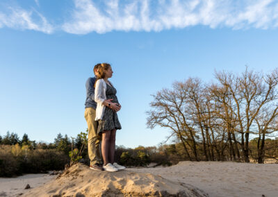 Zwangerschapreportage Soesterduinen