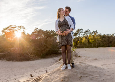 Zwangerschapreportage Soesterduinen